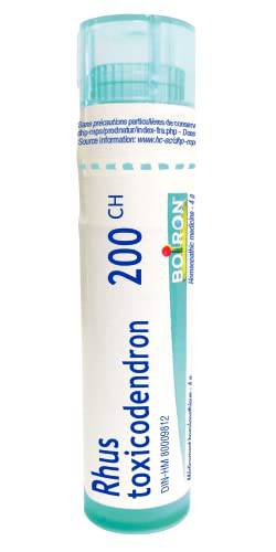 Rhus Toxicodendron 200CH, Boiron Homeopathic Medicine