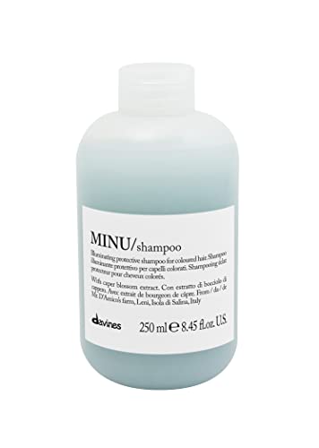 Davines Minu Shampoo Illuminating Protective Shampoo (for Coloured Hair), 8.4499999999999993 ounces