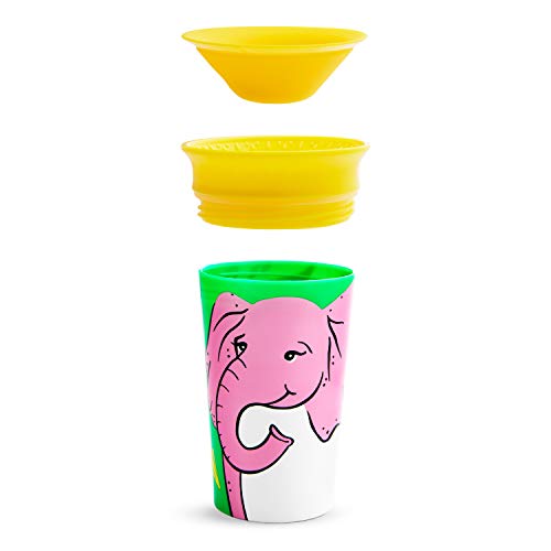 Munchkin Miracle 360˚ Wildlove Sippy Cup, 9oz, Elephant, 1 Count