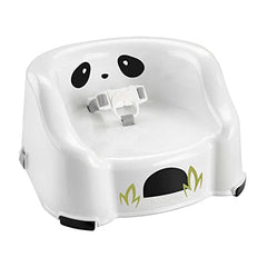 Fisher-Price Portable Toddler Dining Chair Simple Clean & Comfort Booster with Contoured Seat and Harness, Panda