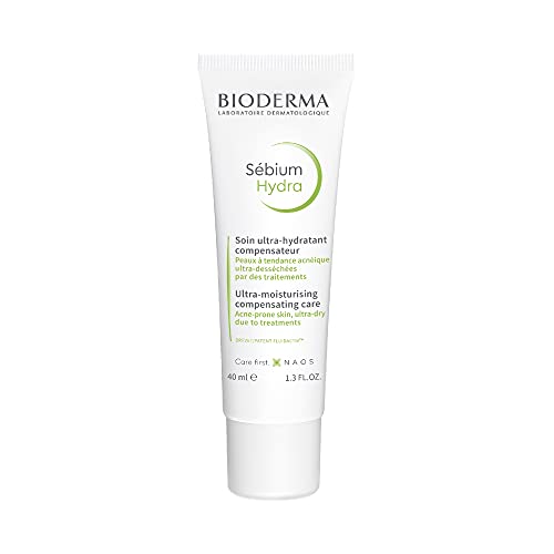 Bioderma - Sébium - Hydra Skincare - Moisturizes, Protects and Rebuilds Skin Barrier - for Oily Skin Prone to Irregularities - 1.33 fl.oz.