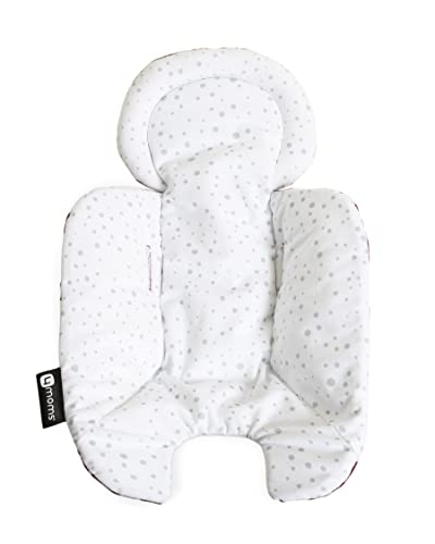 4moms rockaRoo and mamaRoo Infant Insert, for Baby, Infant, and Toddler, Machine Washable, Soft, Plush Fabric, Reversible Design, Maroon