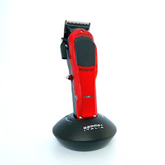 GAMMA+ Boosted Professional Modular Cordless Clipper with Super Torque Motor, Modula Lids Black, Red, Gold