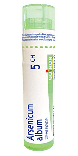 Boiron Arsenicum Album 5ch / 5 C, 4g, Homeopthic Medicine, Multi Dose Tube By Boiron Canada 4 gram