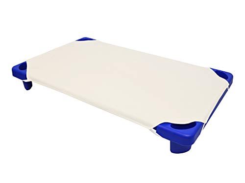 American Baby Company 100% Natural Cotton Percale Toddler Daycare/Pre-School Cot Sheet, Ecru, 23 x 40, Soft Breathable, for Boys and Girls