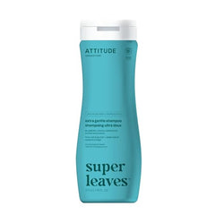 ATTITUDE Extra Gentle Shampoo, EWG Verified, Hypoallergenic, Plant- and Mineral-Based Ingredients, Vegan and Cruelty-free, Unscented, 473 ml