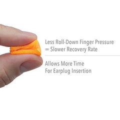 Howard Leight by Honeywell FirmFit Disposable Foam Earplugs, Polybag, 200-Pairs (FF-1), Orange