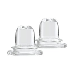 Dr. Brown’s® Milestones™ Options+™ Sippy Spouts, 2-Pack Narrow, Soft 100% Silicone Baby Bottle Sippy Spout, 6m+