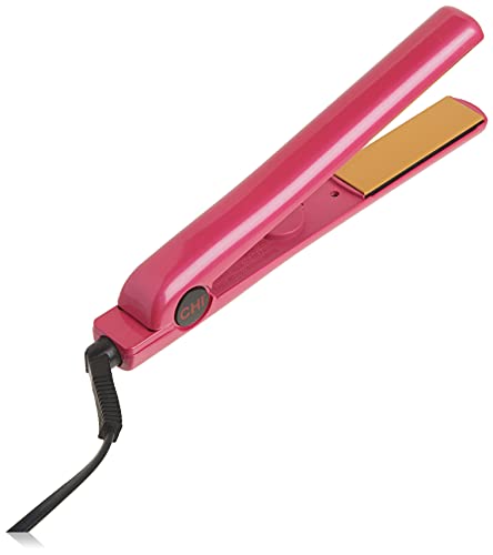 CHI Tourmaline Ceramic 1" Hairstyling Iron Pure Pink 1 pounds