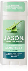 Jason Pure Natural Deodorant Stick - Soothing Aloe Vera 2.5 Oz, 1 ounces [packing may vary]