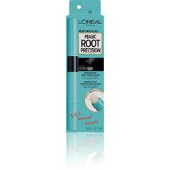 L'Oreal Paris Magic Root Precision Temporary Root Hair Color, Black, for Temples and Scattered Greys, Hair Dye, 1 EA
