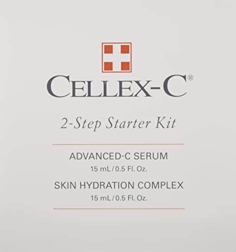 Cellex C advanced-c serum 2 Step Starter Kit: advanced-c serum + skin hydration complex, 0.5 ounces