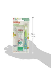 Nuby Citroganix Toddler Toothpaste with Toothbrush - Blue/Green