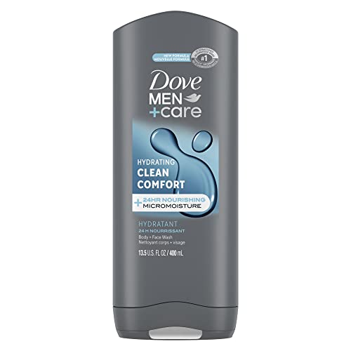 Dove Men+Care Body + Face Wash hydrating + skin-strengthening nutrients Clean Comfort with MicroMoisture Technology 400 ml