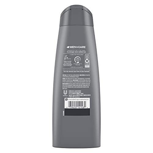 Dove Men+Care 2 in 1 Shampoo & Conditioner deep cleans hair for an invigorating effect Fresh Clean with caffeine and menthol 355 ml