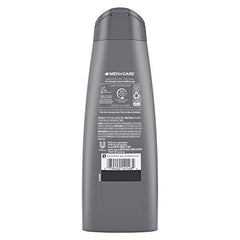 Dove Men+Care 2 in 1 Shampoo & Conditioner deep cleans hair for an invigorating effect Fresh Clean with caffeine and menthol 355 ml