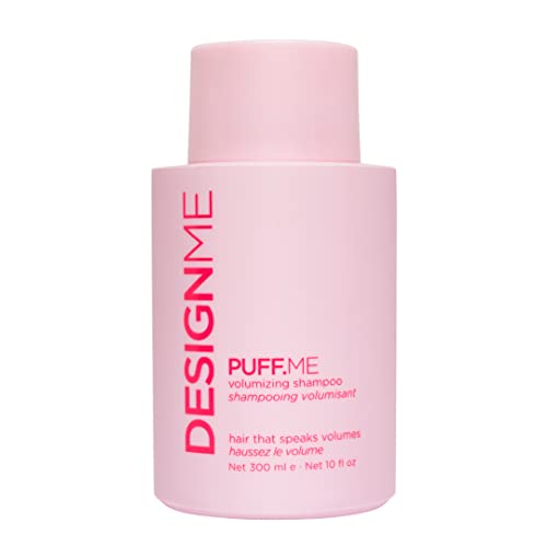 DESIGNME PUFF.ME Volumizing Shampoo | Sulfate and Paraben Free Hydrating Volume Shampoo | Colour-safe Shampoo for Instant Volume, 300mL