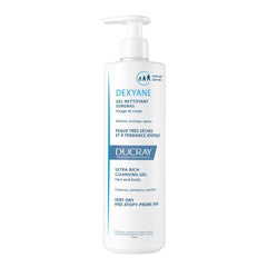 Ducray - Dexyane Ultra-rich Cleansing Gel - Dry and Atopy-Prone Skin - Face, Body & Hair - 400ml