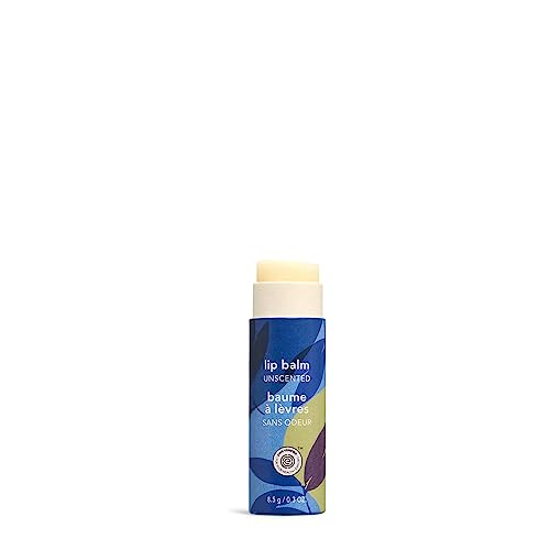 ATTITUDE Plastic-free Lip Balm, EWG Verified Plant- and Mineral-Based Ingredients, Vegan and Cruelty-free, Unscented, 8.5 g