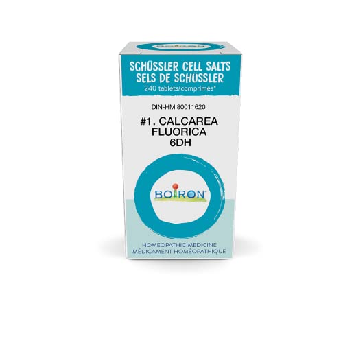 Boiron #1 Calcarea Fluorica 6DH Schüssler cell salts 240 tablets