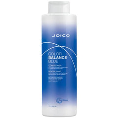 Joico Color Balance Blue Conditioner for Brunette Hair, Neutralizes Brassy Tones, Protects Colour Treated Hair, with Keratin and Green Tea Extract