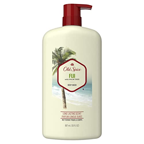 Old Spice Men's Body Wash Fiji with Palm Tree, 887 mL