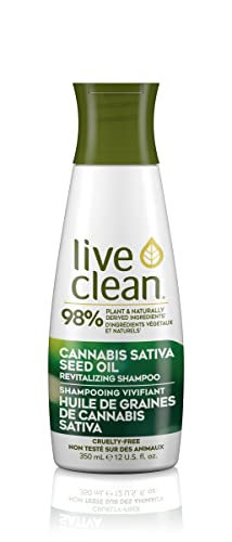Live Clean Cannabis Sativa Seed Oil Shampoo, 1 Count