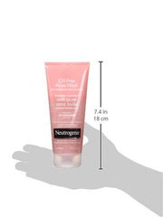 Neutrogena Acne Exfoliating Face Scrub, Pink Grapefruit Salicylic Acid Acne Treatment Facial Scrub, 198 mL