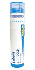 Boiron Lobelia Compose, Homeopathic medicine for the relief of smoking withdrawal symptoms. 1 TUBE