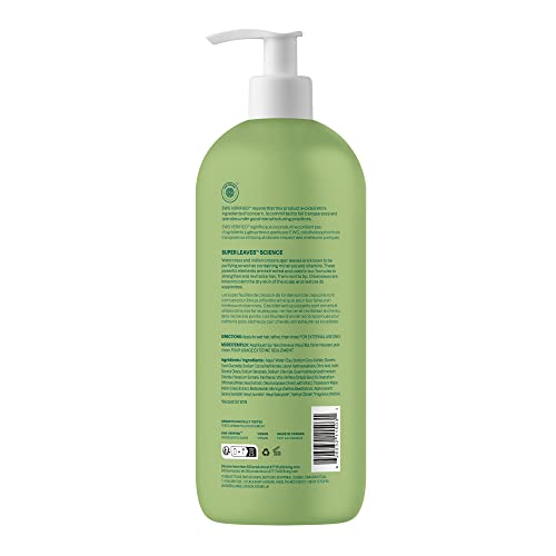 ATTITUDE Nourishing Shampoo, EWG Verified, Dermatologically Tested, Plant- and Mineral-Based Ingredients, Vegan and Cruelty-free, Grape Seed Oil and Olive Leaves, 946 ml (Packaging May Vary)