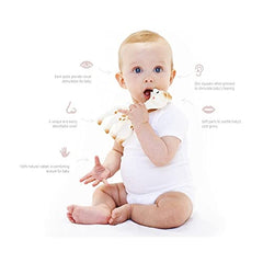 Sophie la Girafe So Pure Teether, Cream and brown