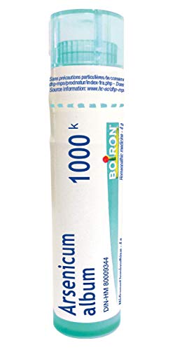 Boiron Arsenicum Album 1000k 4g, Homeopthic Medicine, Multi Dose Tube By Boiron Canada 4 gram