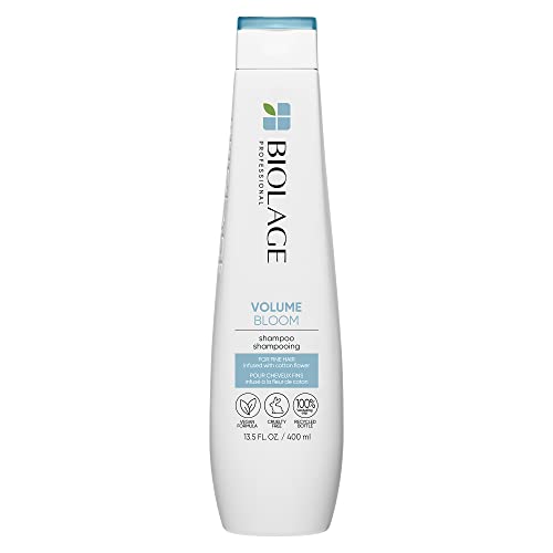 BIOLAGE VolumeBloom Shampoo, Volumizing Shampoo For Thin Hair, Lightweight Volume & Shine, Paraben-Free Shampoo, 400 millilitres