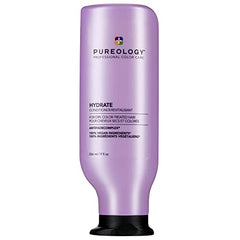 Pureology Moisturizing Conditioner, For Medium to Thick Hair Textures, Ideal for Dry & Colour Treated Hair, Sulfate-Free, Vegan, Hydrate, 266 ml