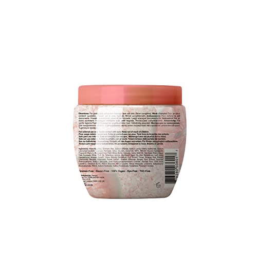 Hempz Pink Pomelo & Himalayan Sea Salt Herbal Body Salt Scrub, 5.47 oz.