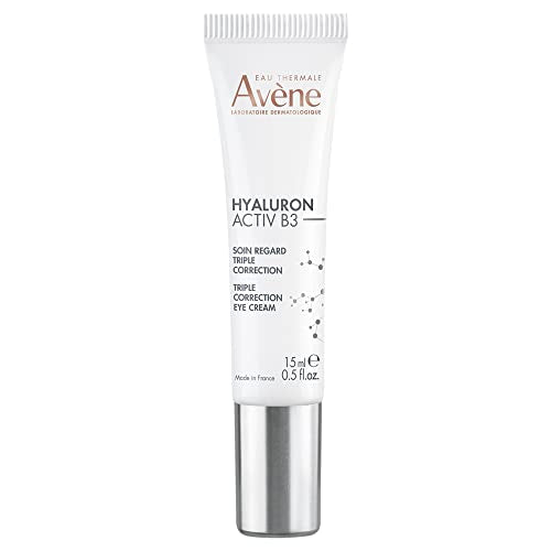 Eau Thermale Avène Hyaluron Activ B3 Triple action eye cream, for Aging Skin and wrinkles, Hyaluronic Acid and Niacinamide