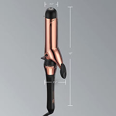 Conair Infinitipro Rose Gold Titanium Curling Iron, 1 1/2-Inch