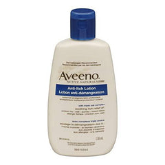 Aveeno Anti-Itch Concentrated Lotion with Calamine and Oat, Skin Protectant for Fast-Acting Itch Relief from Poison Ivy, Insect Bites, Chick Pox, and Allergic Itches, 4 fl. oz