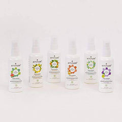 ATTITUDE Hand Sanitizer Spray for Kids & Adults, EWG Verified, Vegan & Cruelty-Free, Vanilla & Pear, 100 mL (Spray Bottle)