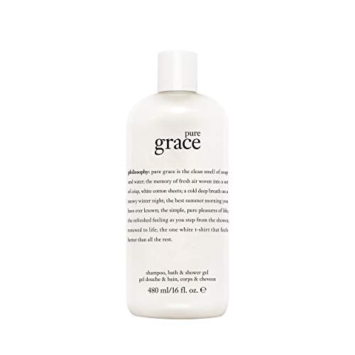 PHILOSOPHY pure grace 3-in-1 shampoo, shower gel & bubble bath for Women 480ml