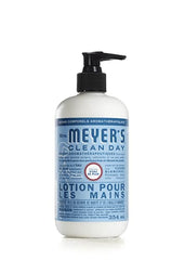 Mrs. Meyer's Clean Day Hand Lotion, Hand Cream for Dry Hands, Non-Greasy Moisturizer Made with Essential Oils, Cruelty Free Formula, Rain Water Scent, 354 ml Bottle