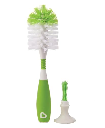 Munchkin Bristle Bottle Brush, Blue