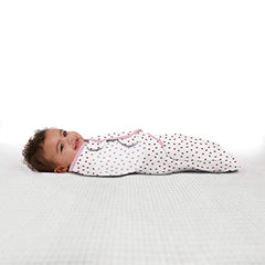 SwaddleMe Original Swaddle – Size Small/Medium, 0-3 Months, 3-Pack (Ladybug Picnic) Easy To Use Newborn Swaddle Wrap Keeps Baby Cozy And Secure And Helps Prevent Startle Reflex