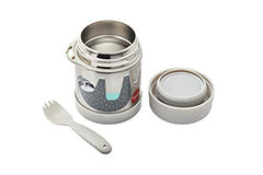 3 Sprouts Stainless Steel Food Jar and Spork for Kids - Sloth