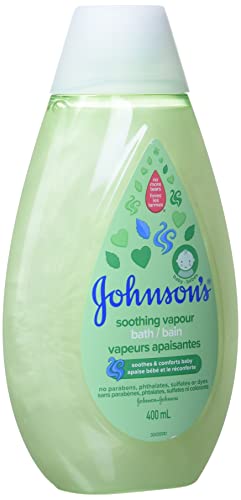 Johnson's Baby vapor bath, soothing baby wash with eucalyptus, 400ml