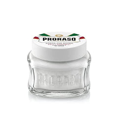 Proraso Pre-Shave Cream, Sensitive Skin, 3.6 Oz