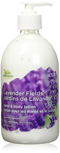 Green Cricket Lavender Hand and Body Lotion, 500-Milliliter