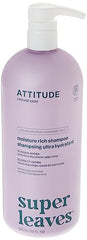 ATTITUDE Hair Shampoo, EWG Verified, Plant- and Mineral-Based Ingredients, Vegan and Cruelty-free Beauty and Personal Care Products, Moisture Rich, Quinoa and Jojoba, 946 ml