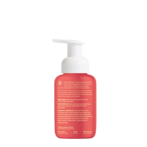 ATTITUDE Foaming Hand Soap for Kids, Hypoallergenic, EWG Verified, Plant- and Mineral-Based Ingredients, Vegan and Cruelty-free, Mango, 295 mL