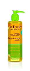 Alba Botanica Coconut Milk Facial Wash, 237 Milliliters, White